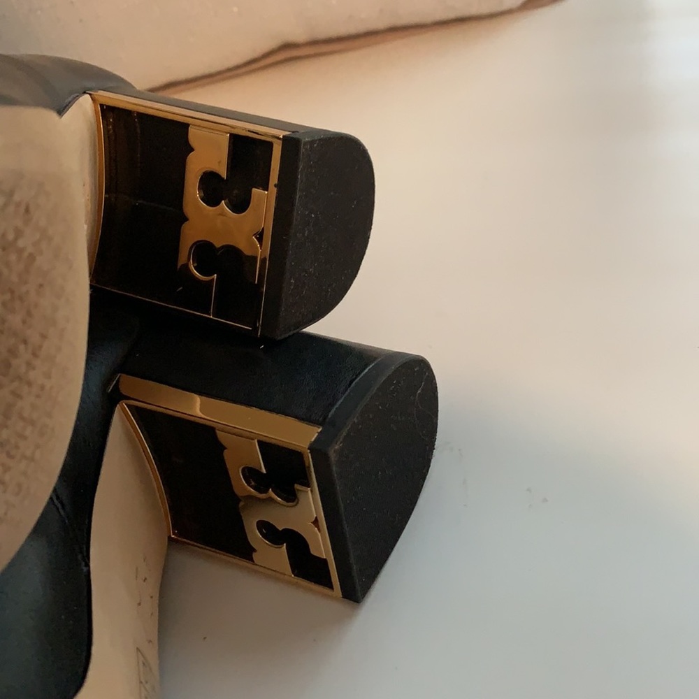Tory Burch Woman’s Gigi Black Leather Boots - Picture 11 of 15